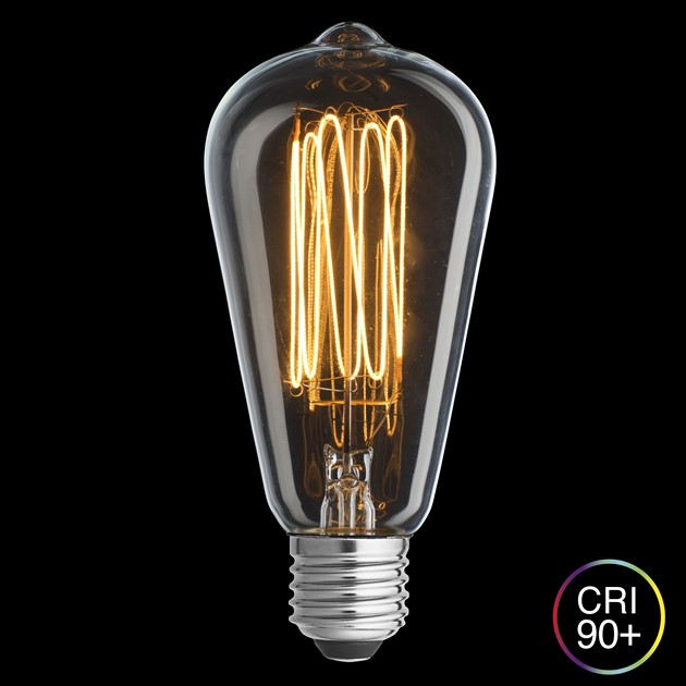 EDISON LED navigation klar E27 2W 2200K dimbar